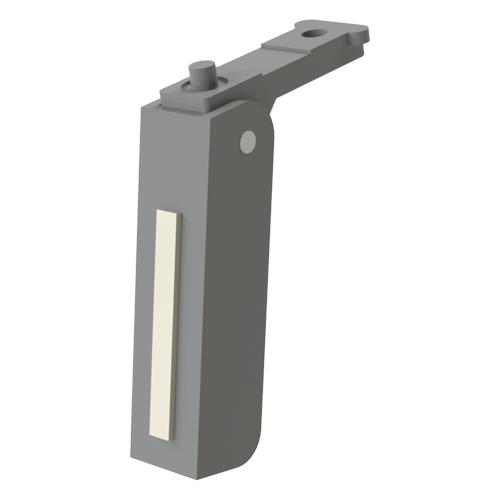 Instrument Foot 30.0x14.0 ABS gray