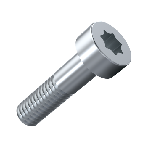 Zylinderkopfschraube ISO14580 M3x35 Stahl rostfrei A2 blank Torx