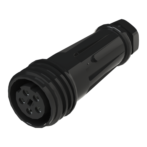 Flex Cable Connector Socket 5-pole