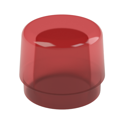 Cap for ø5mm LED Polycarbonat,red