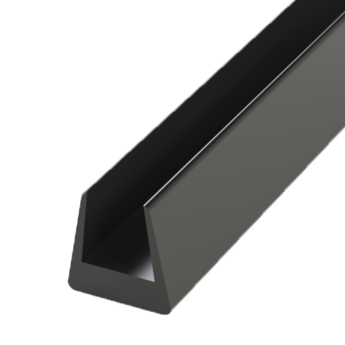 Continuous Grommet Strip 0.9-1.8mm Polyethylen,black/Not UL listed