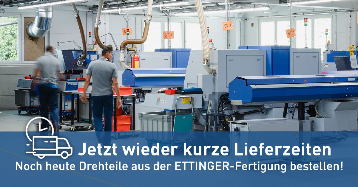 Drehteile aus eigener Fertigung