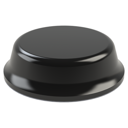 Self-Adhesive Bumper Ø12.7x3.5 PUR black