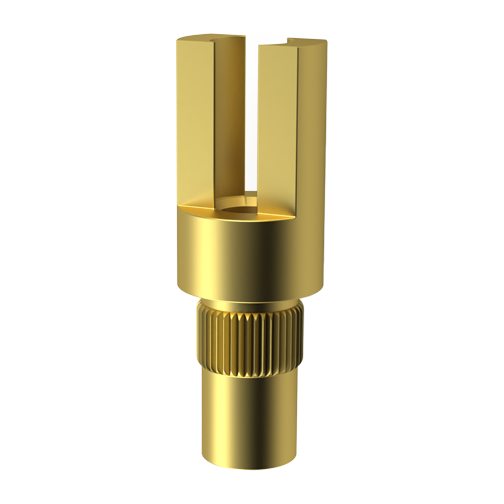 Solder Terminal Pin ø1.33x5.2mm Brass gold-plated