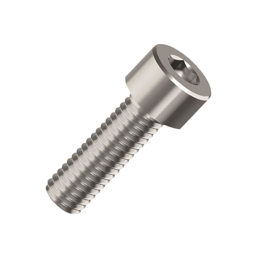 Cheese Head Screw ISO4762 M2.5x18 A2 Plain Stainless Steel Hexagon Socket