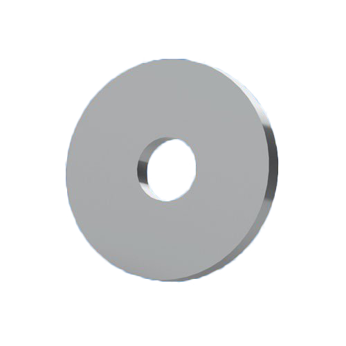 Flat Washer DIN433/ISO7092 Ø3.2/6.0 x 0.5 Nickel-Plated Steel