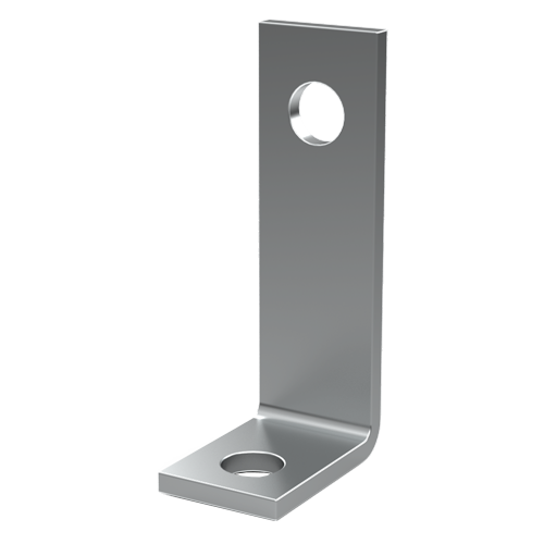Mounting Bracket 10.7x8.7mm/90° Brass,tinned/2 holes ø3.2/3.7mm