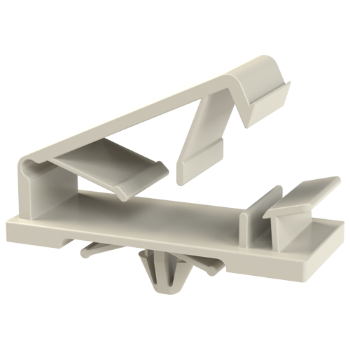 Flat Cable Clamp 31.2x9.4mm Polyamide 6.6 grey