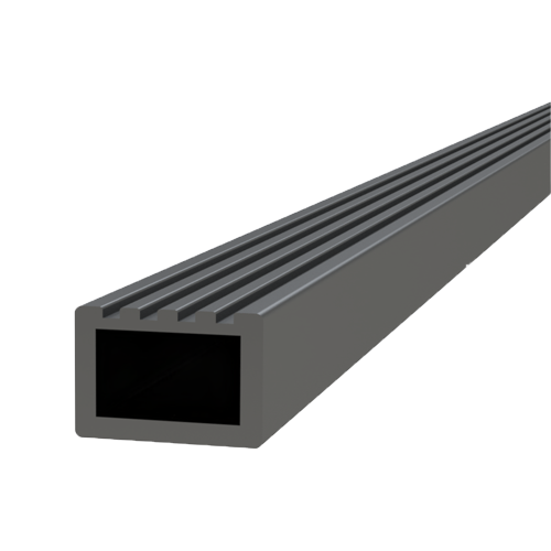 Handle Profil 13/9x1000 mm / Alu, black