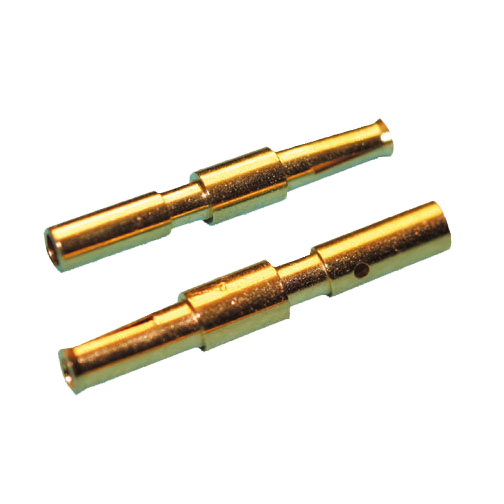 Crimp Contact Socket for 4-6-8 Pole Brass,gold-plated 5A/250V 3.5mm²