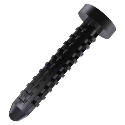 Pine Tree Clip Ø3.0x15.3 Polyamide 6.6 black