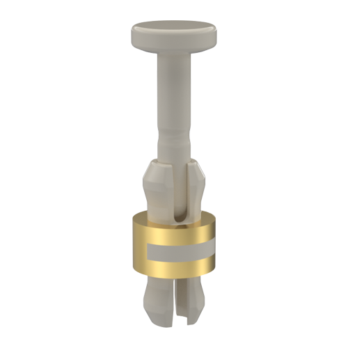 Distanzhalter 5,0 mit Masseverbindung PA6.6 natur