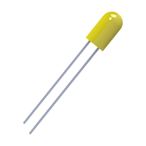 LED 5mm (T1 3/4) Low Current / Color: yellow