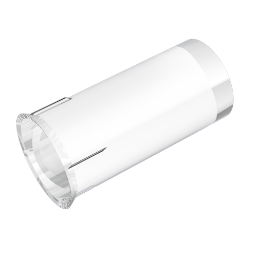 Panel Light Pipe ø2.3mm length 6mm Polycarbonat clear - hole 1.98mm
