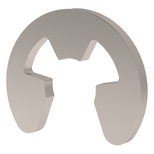 Wellensicherung DIN6799 Ø4,0/9,3 x 0,7 Stahl rostfrei blank