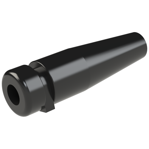 Knickschutztülle ø4/3,5/6/9x32mm Helvin schwarz UL94-V2