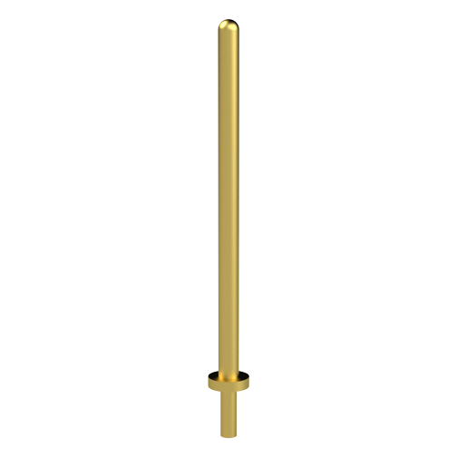 Solder Terminal Pin ø0.8/ø1.0x20.0mm Brass gold-plated