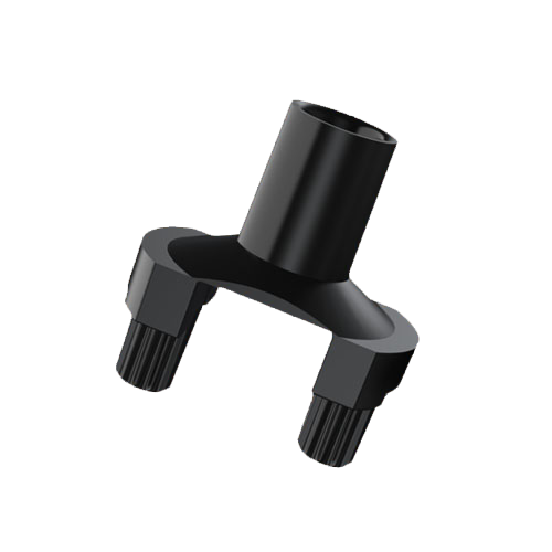 Adapter for Light Pipe for SMD-LEDs Nylon 6.6 black UL94-V0