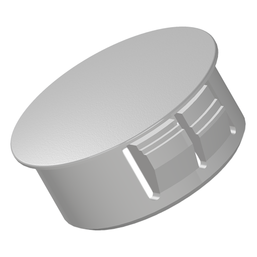 Dome Plugs with thin edge / and locking fingers