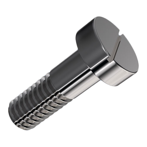 Captive Screw M2.5x12 Flat Head A1 Plain Stainless Steel Slotted