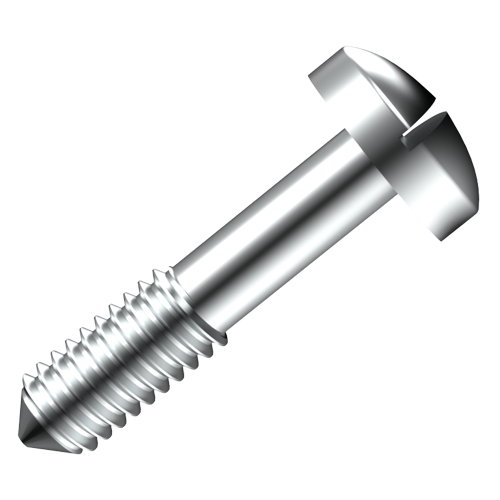 Captive Screw M3x9 Pan Head Galvanized Steel 4.8 Slotted