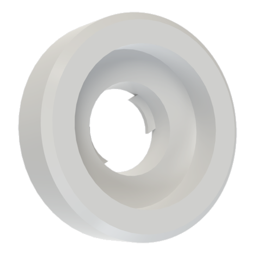 Cap ring for M3 ø8.5/6/3.2mm Polyamide 6 natural