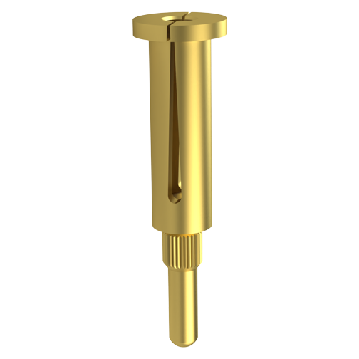 Micro Jack ø1.33x11.5mm Brass gold plated