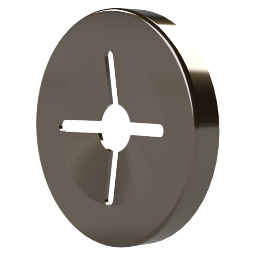 Wellensicherung Ø2,0/9,7 x 1,3 Federstahl brüniert