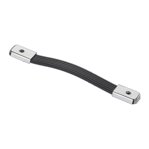 Handle 190x18mm Steel,nickel-plated/plastic cover