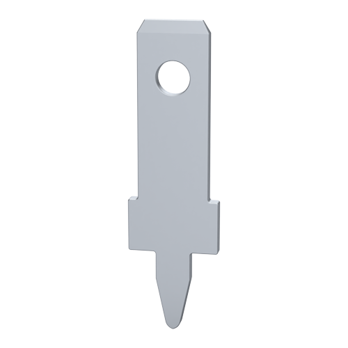 Blade Terminal 2.8x0.8 | 12.2 Tin-Plated Brass