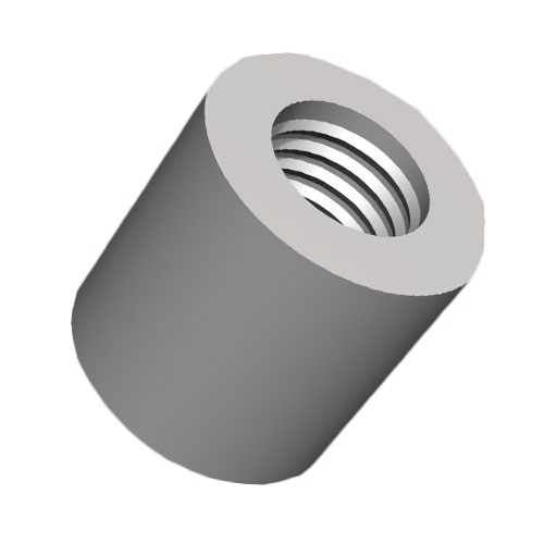 Abstandsbolzen Keramik L5 Ø12,7x12,7 | Gewinde 6-32x3,6 / 6-32x3,6
