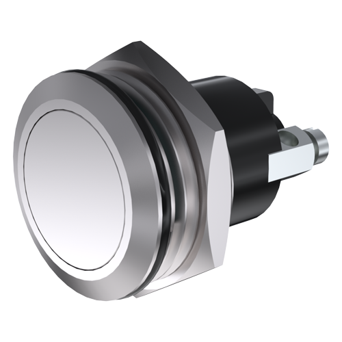 Switch Stainless Steel Low Profile Vandal Resistant 1A-50Vac