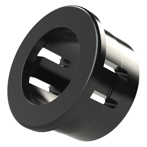Bushing 3.2/4.8mm Polyamid 6 black