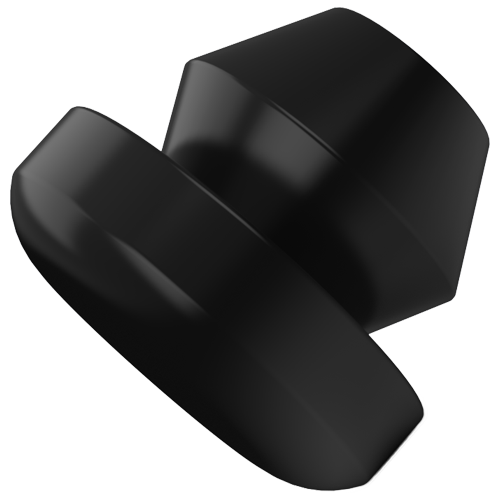 Push-In Foot Ø7.0x8.5 NBR black