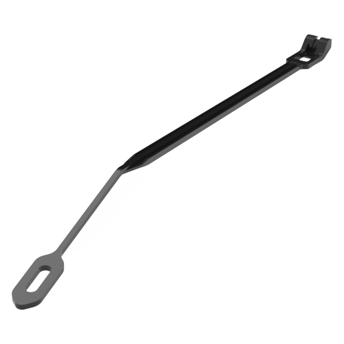 BELTO® Cable Tie 2.5x150mm black PA 6.6 natural UL94-V2/bundle Ø38mm