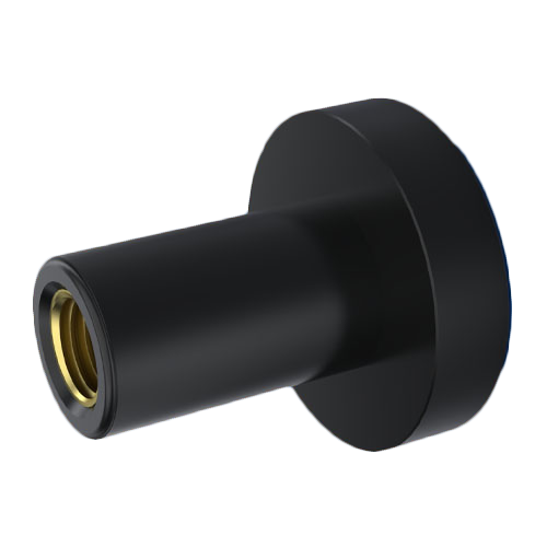 Blind Nut M5 Panel Thk. Range 0.4-4.9mm Neoprene black