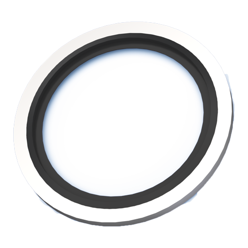 Sealing Ring Ø4.5/7.0 x 1.0 Galvanized Steel with NBR