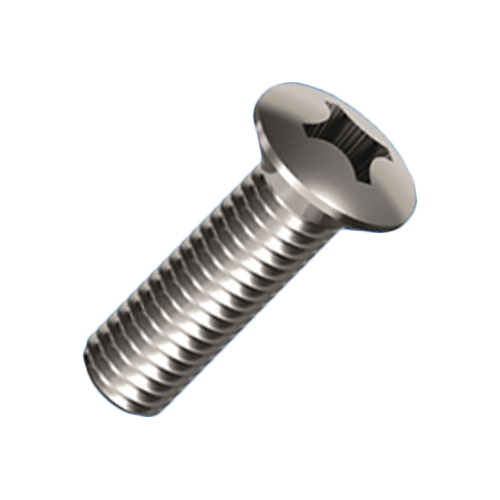 Countersunk Screw ISO7047 M5x30 Galvanized Steel 4.8 Cross Recessed