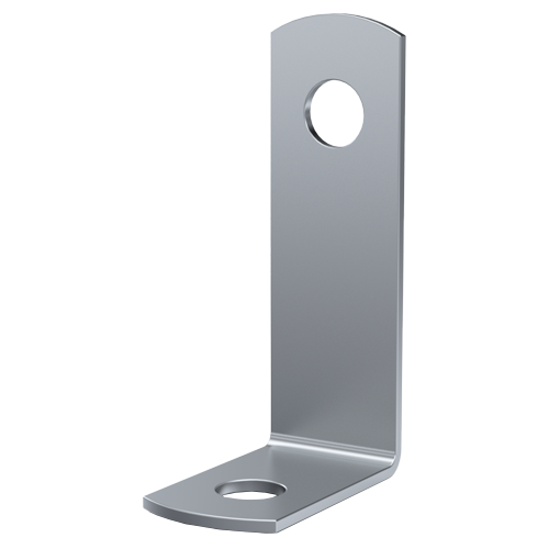 Mounting Bracket 29.4x16.7mm Steel,tinned/hole 2x ø4.3mm