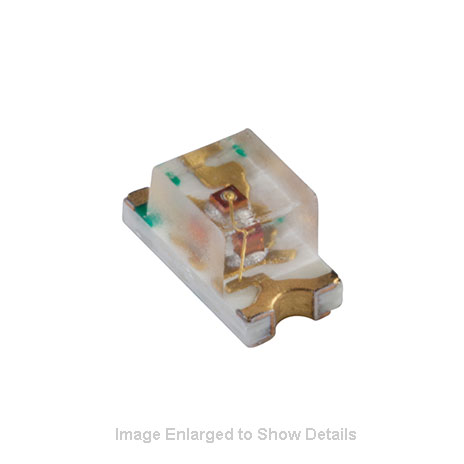 Sub Miniatur SMD-LED green Water Clear Lens,View.Angle 130°