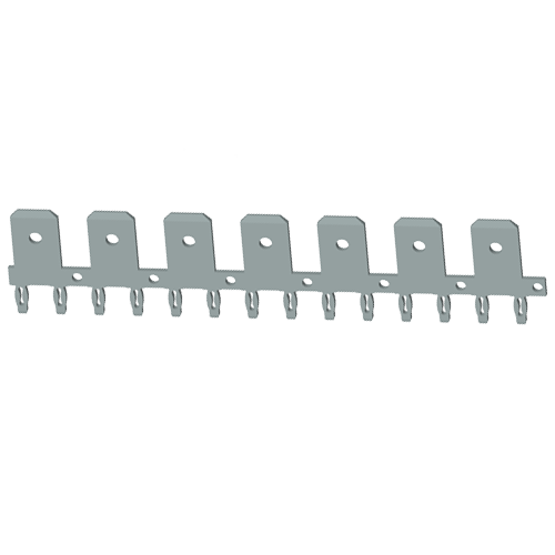 Flachstecker 6,3x0,8/15mm Bandware - 30.000 Stück auf Rolle Flachstecker 6,3x0,8/15mm Bandware - 30.000 Stück auf Rolle