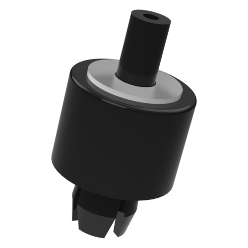 Rivet Foot Ø21.0x15.0 PA 6.0 black