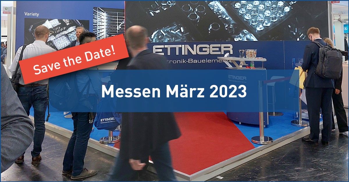 Our trade fair dates in March 2023