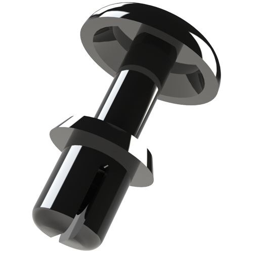 Drive Rivet Ø2.0 | 0.6-1.2 Polyamide 6.6 black