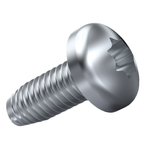 Thread Forming Screw DIN7500C M3x12 A2 Plain Stainless Steel Torx Pan Head