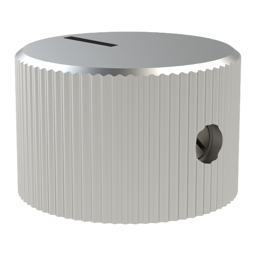 Turning Knob with alu cap