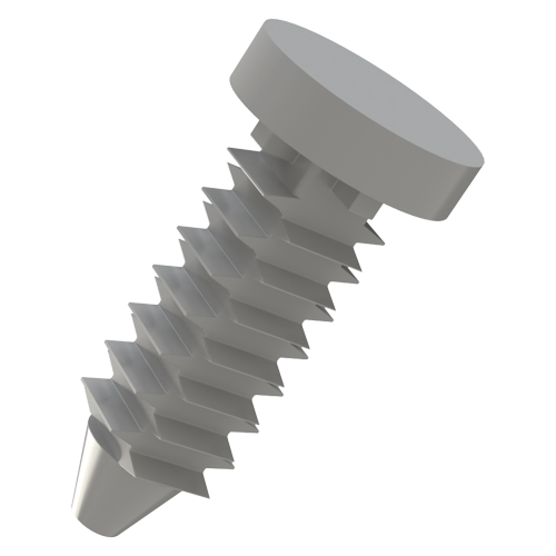 Pine Tree Clip 4-4.8mm panel PA6.6 grey UL94-V0/hole ø5.4-6.5mm