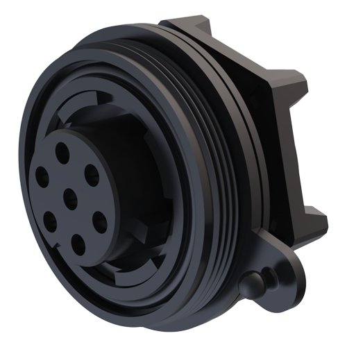 Chassis Mount Connector 7-pole Socket Version/10A-250V