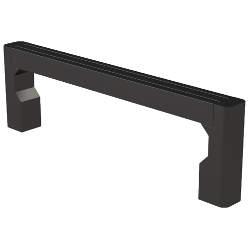 Equipment-handle made of alu-tube Handle shanks made of high-duty PA