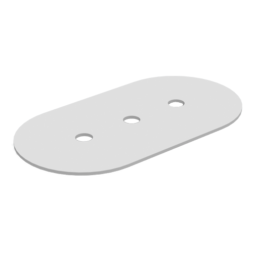 Crystal Insulator Self Retaining for use with HC-18U/HC43U/HC-49U